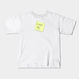 "love me" sign Kids T-Shirt